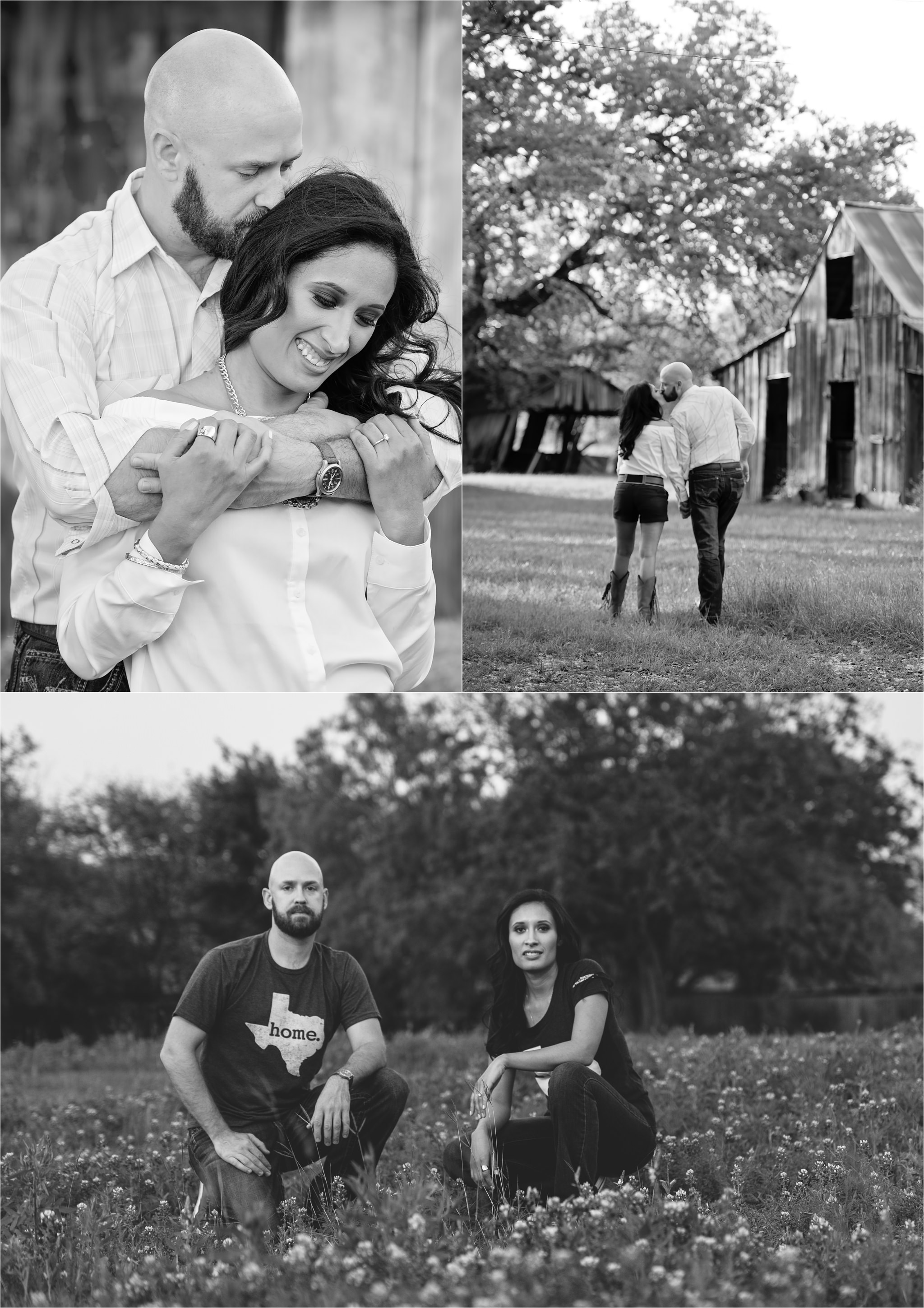 Texas Rustic Barn Engagement Session - San Antonio Engagement and Wedding Photographer 3