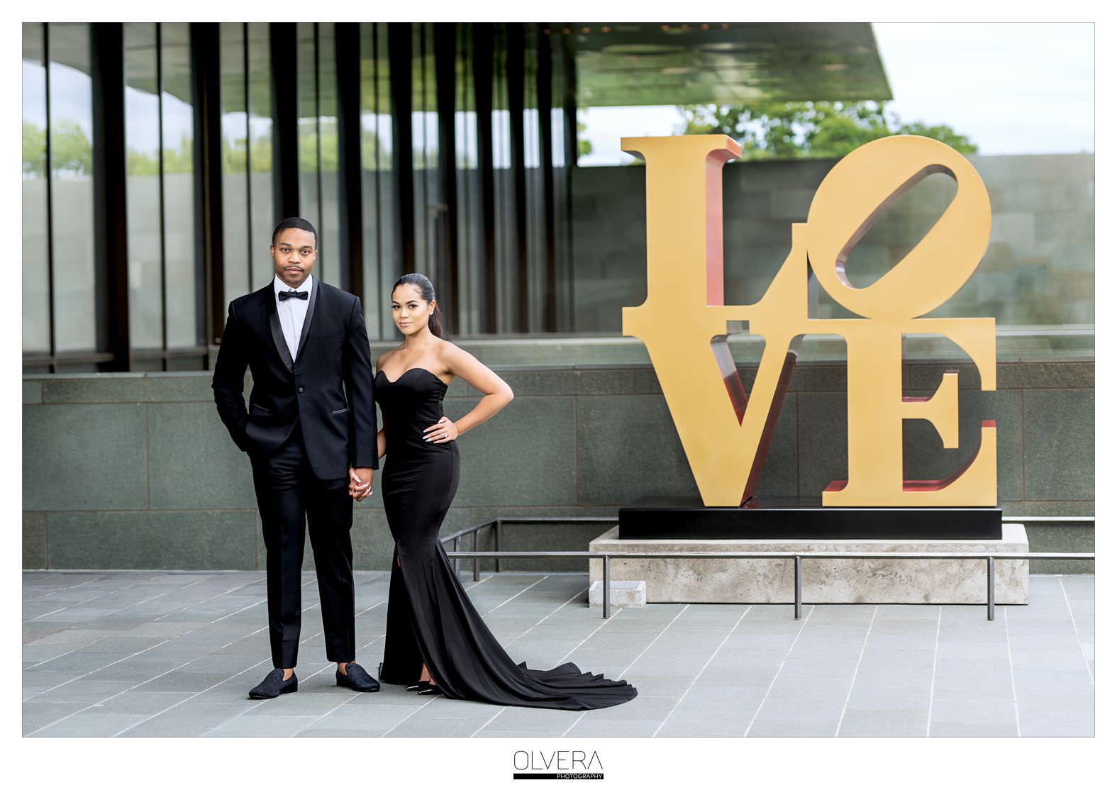 Glam Engagement Portraits at McNay Museum_San Antonio,TX 1