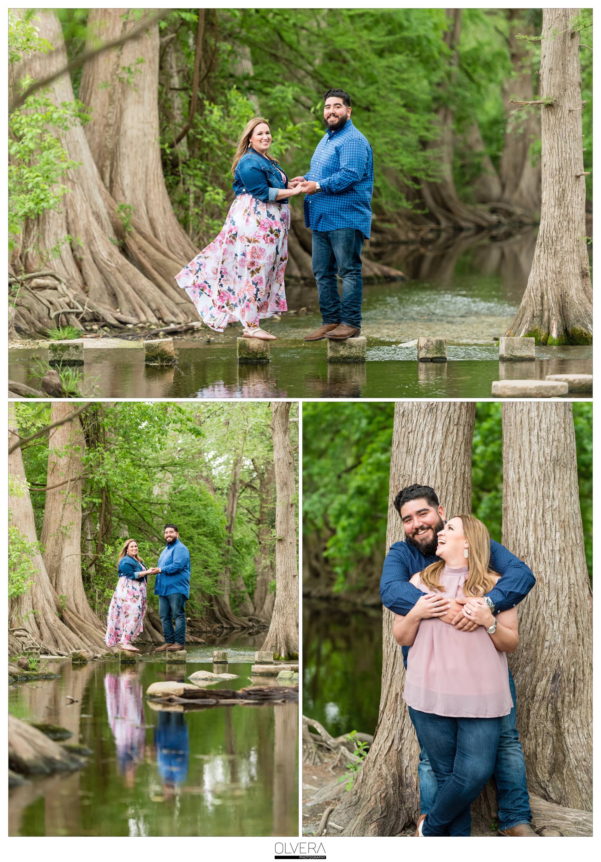 San Antonio Engagement Portraits_Boerne, Texas