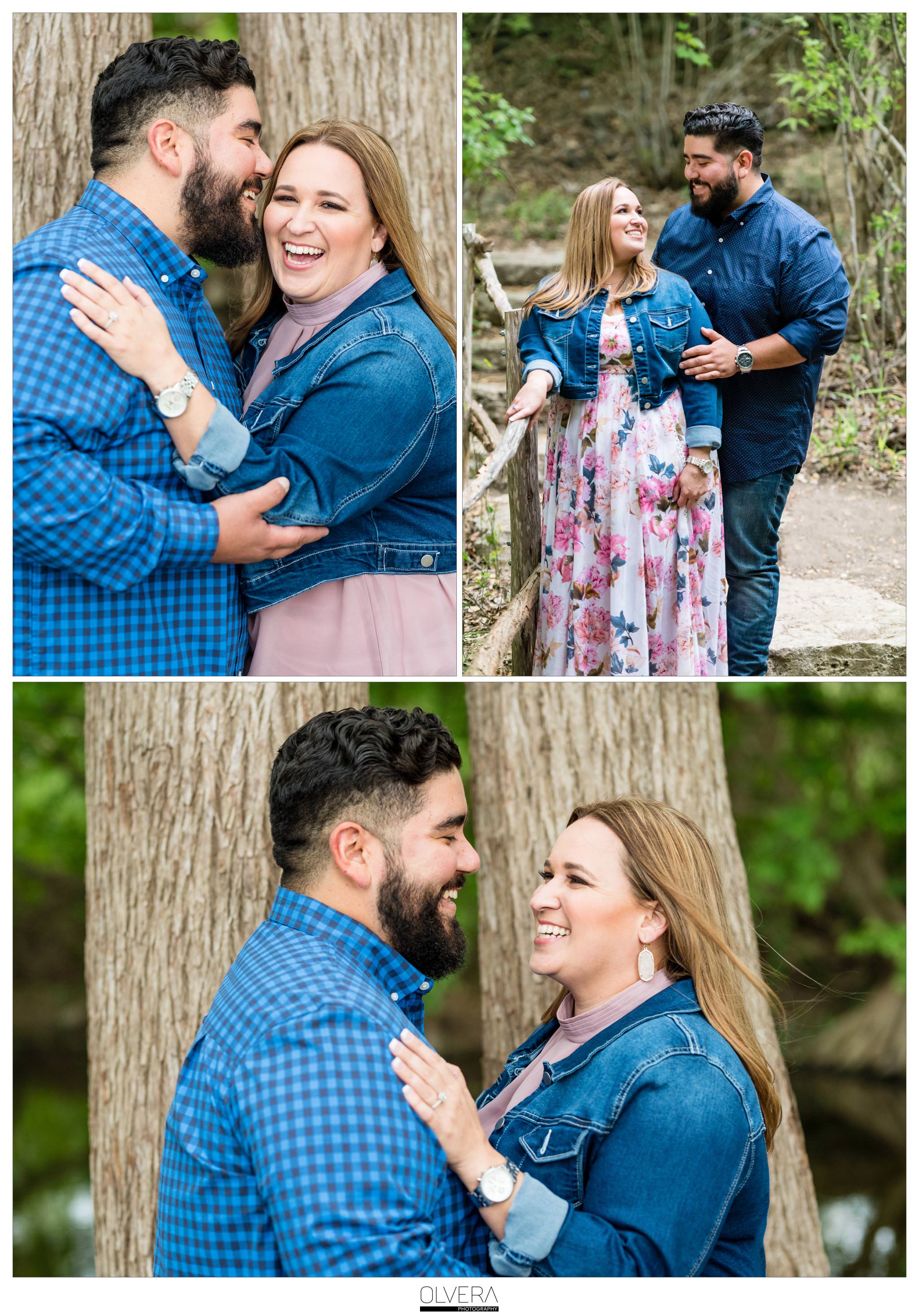 San Antonio Engagement Portraits_outdoors cibolo nature center